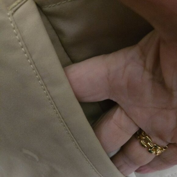 Everlane The Bomber Jacket Oversized Gender Neutral Khaki Jacket Size S - Picture 7 of 11